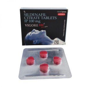 Alternative view of VIGORA 100mg/4粒 德國紅魔 威而鋼學藥名  大樹藥局台灣官網正品